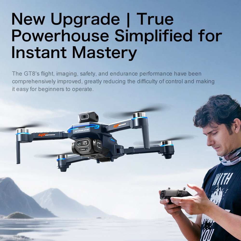Drone GT8 original 8K HD avec  - Drone Photogrammetry avis et prix